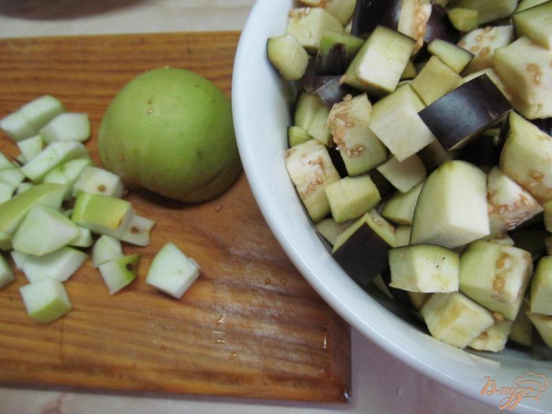 Фото приготовление рецепта: Салат из баклажан в мультиварке шаг №3