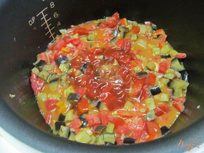 Фото приготовление рецепта: Салат из баклажан в мультиварке шаг №6