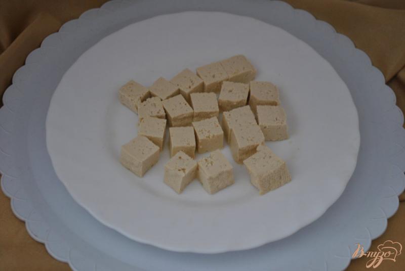 Фото приготовление рецепта: Салат с тофу шаг №8