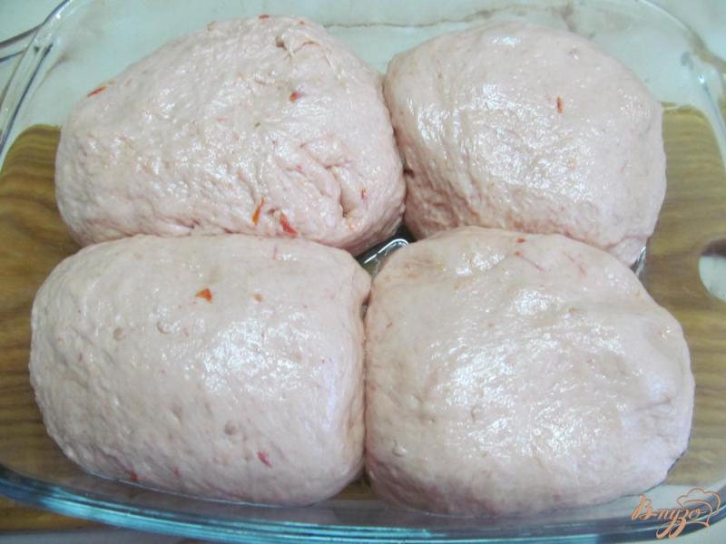 Фото приготовление рецепта: Хлеб на томатах шаг №8