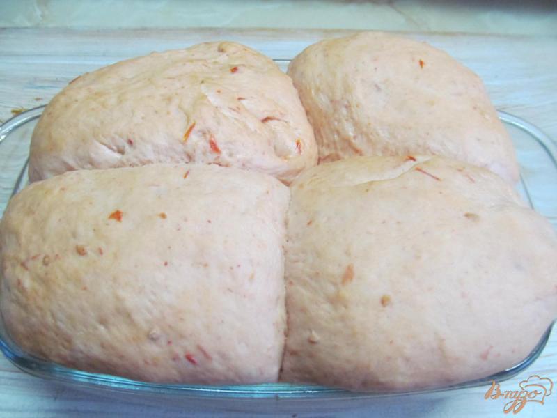 Фото приготовление рецепта: Хлеб на томатах шаг №9