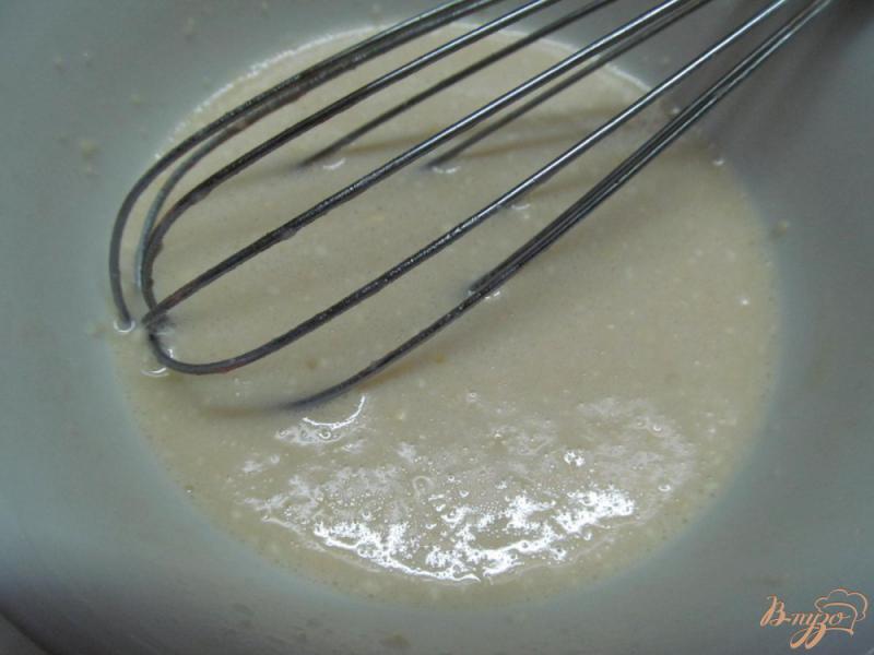 Фото приготовление рецепта: Персиковое пюре с заварным кремом шаг №8