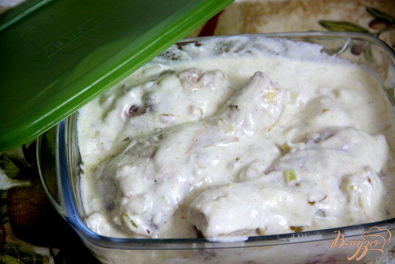 Фото приготовление рецепта: Куриные голени в йогуртовом маринаде шаг №3