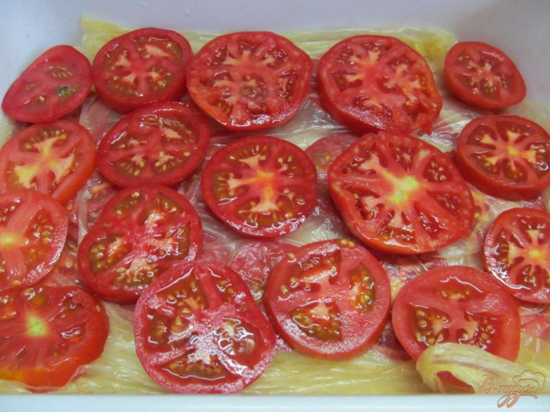 Фото приготовление рецепта: Замороженные помидоры шаг №3