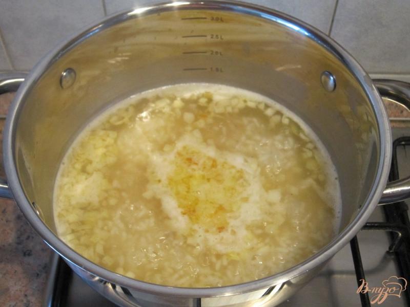 Фото приготовление рецепта: Армянский суп «Брндзи апур» шаг №7