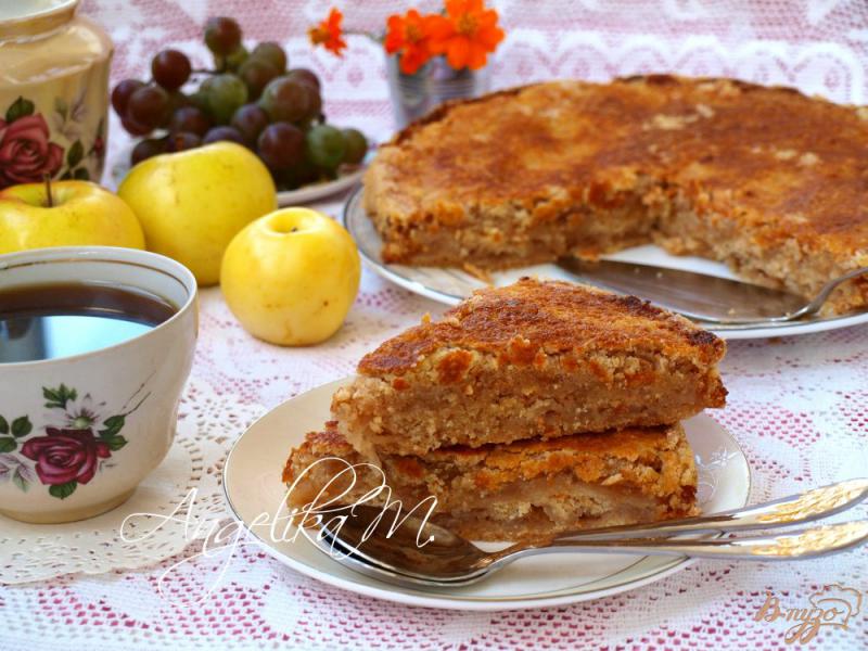 Фото приготовление рецепта: Варшавский яблочный пирог шаг №5