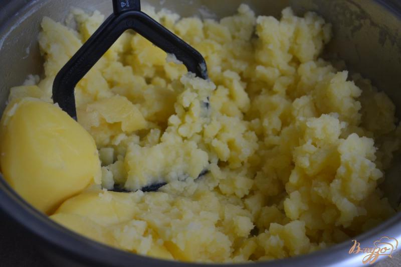 Фото приготовление рецепта: Картофельно-яблочное пюре шаг №3