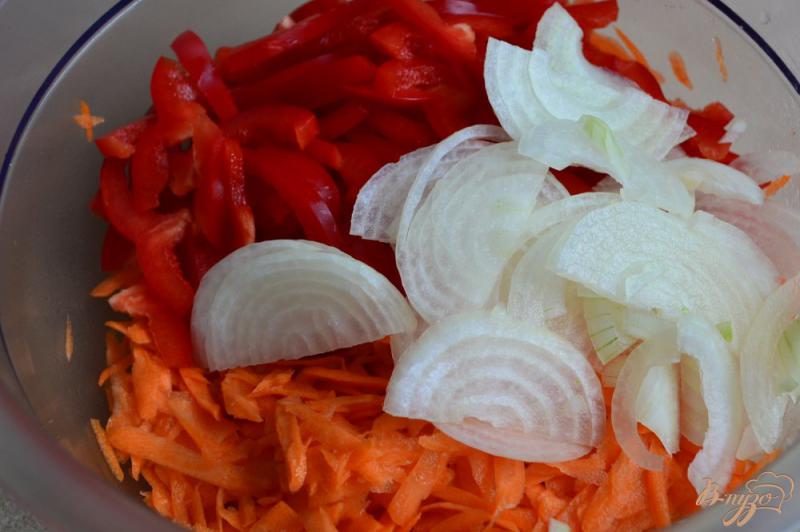 Фото приготовление рецепта: Морковный салат-гарнир шаг №2