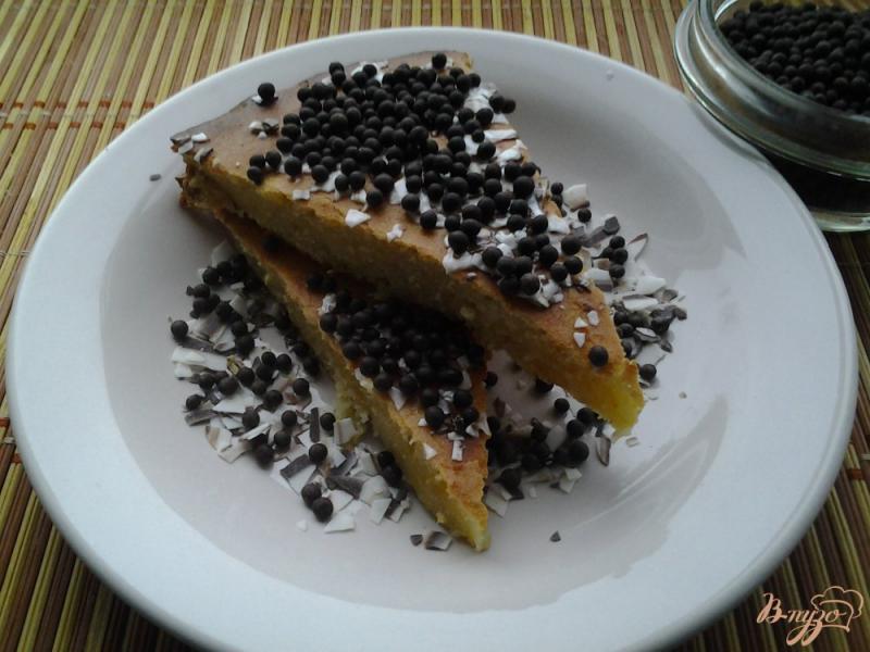 Фото приготовление рецепта: Тыквенный пирог с лимоном шаг №12