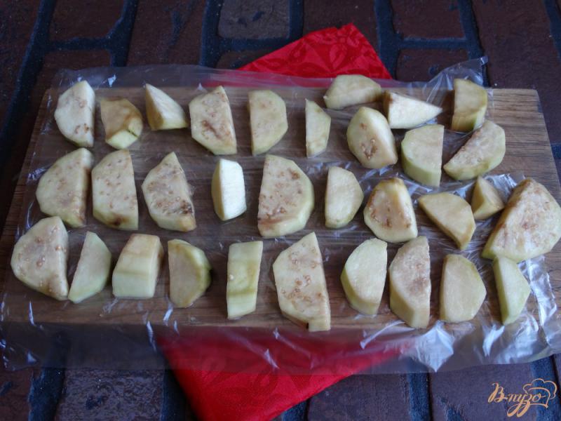 Фото приготовление рецепта: Заморозка баклажанов на зиму - 2 способа шаг №4