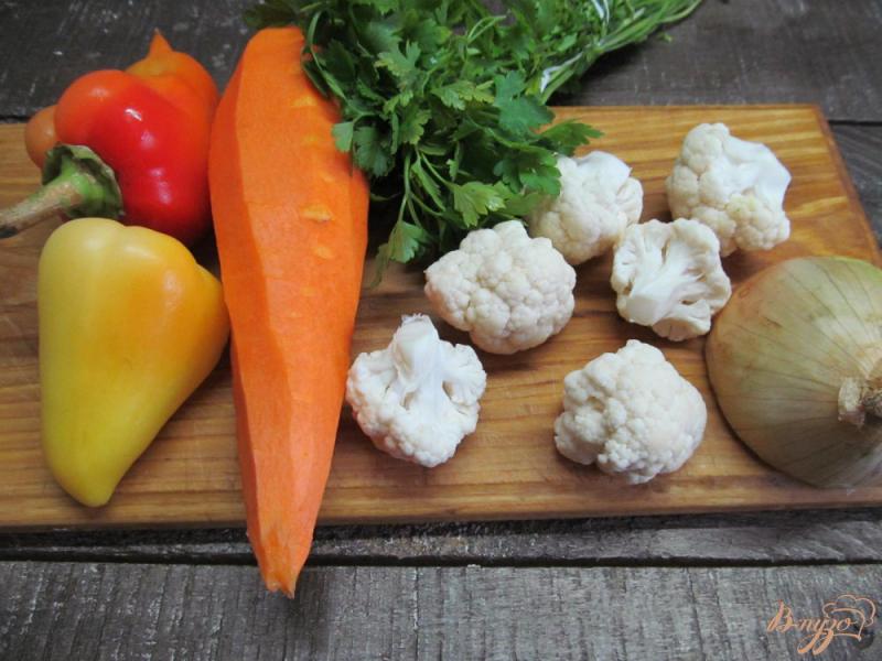Фото приготовление рецепта: Как заморозить овощи на зиму для первых блюд шаг №6