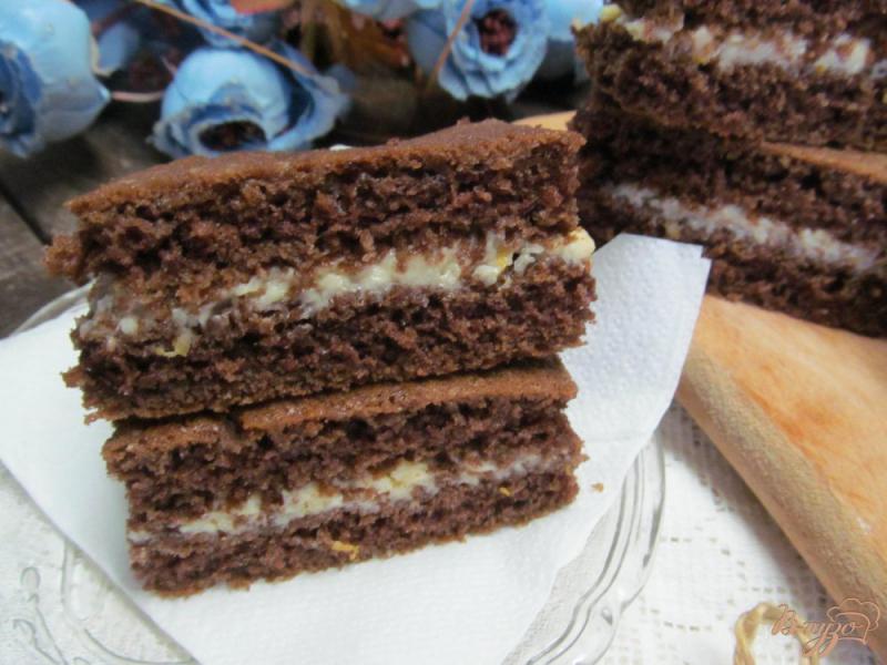 Фото приготовление рецепта: Шоколадные пирожные шаг №12
