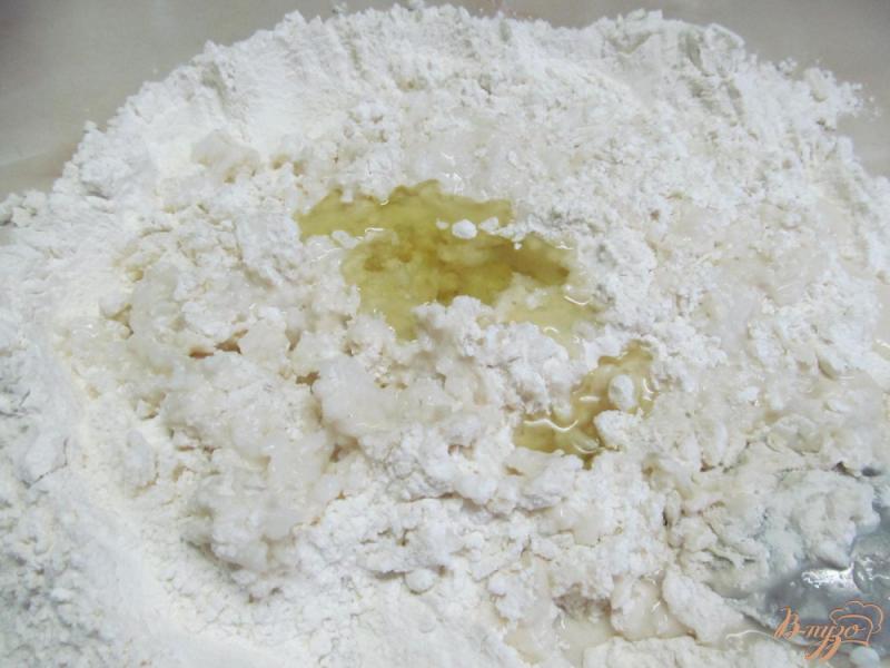 Фото приготовление рецепта: Домашний хлеб с варенным рисом и тимьяном шаг №4