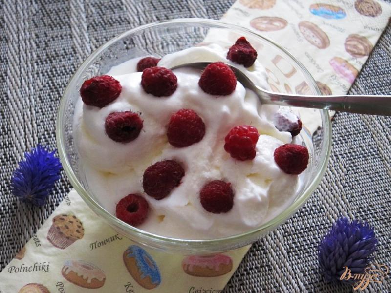 Фото приготовление рецепта: Сливочное мороженое без яиц (базовый рецепт) шаг №7