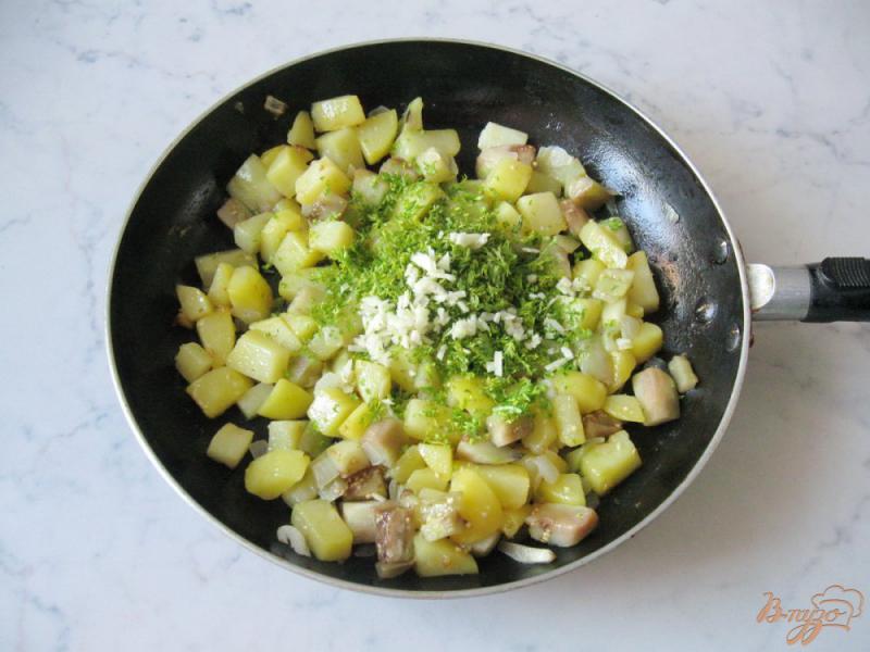 Фото приготовление рецепта: Картофельно-овощная запеканка. шаг №4