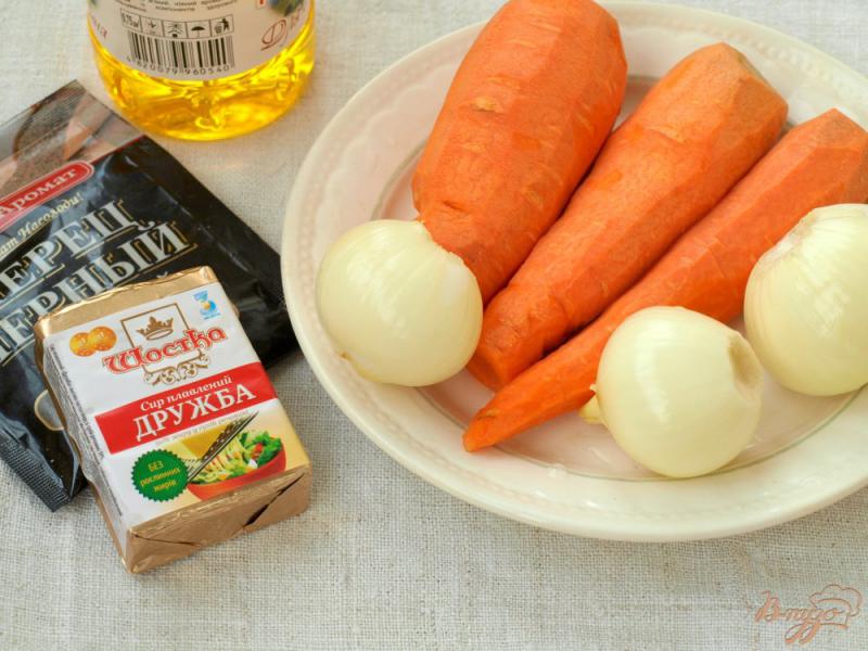 Фото приготовление рецепта: Морковный суп-пюре шаг №1