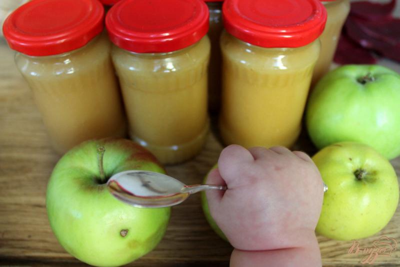 Фото приготовление рецепта: Яблочное пюре для самых маленьких. шаг №7