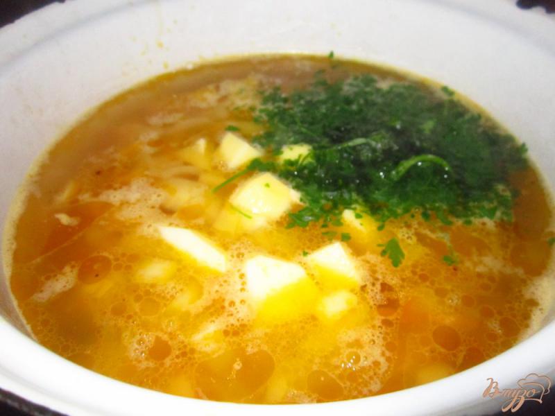 Фото приготовление рецепта: Фасолевый суп шаг №4