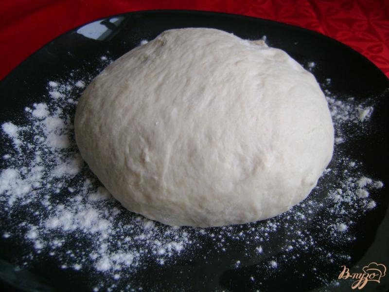 Фото приготовление рецепта: Тесто для пиццы на растительном масле шаг №5