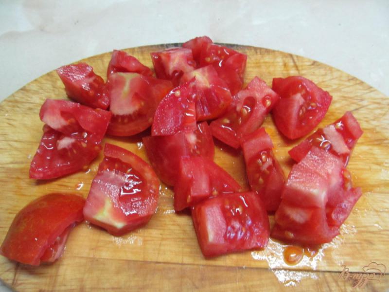 Фото приготовление рецепта: Суп на бульоне из баранины с помидором и пшеном шаг №6