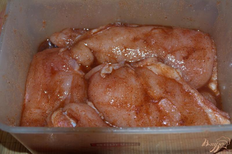 Фото приготовление рецепта: Балык из курицы с бренди шаг №2