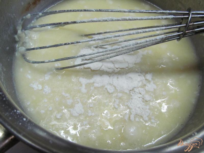 Фото приготовление рецепта: Кексы из тыквы с творожным кремом шаг №8