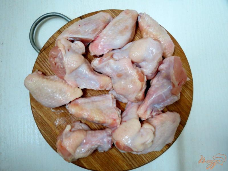 Фото приготовление рецепта: Острые куриные крылышки шаг №1