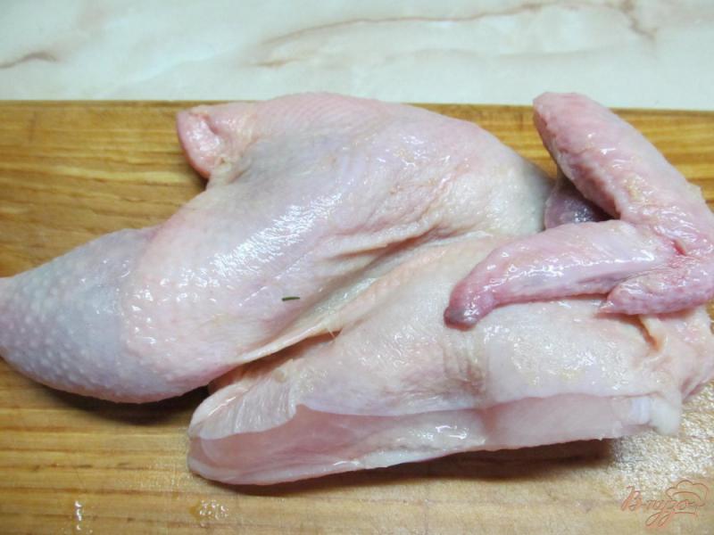 Фото приготовление рецепта: Запеканка с цыпленком и картофелем шаг №1