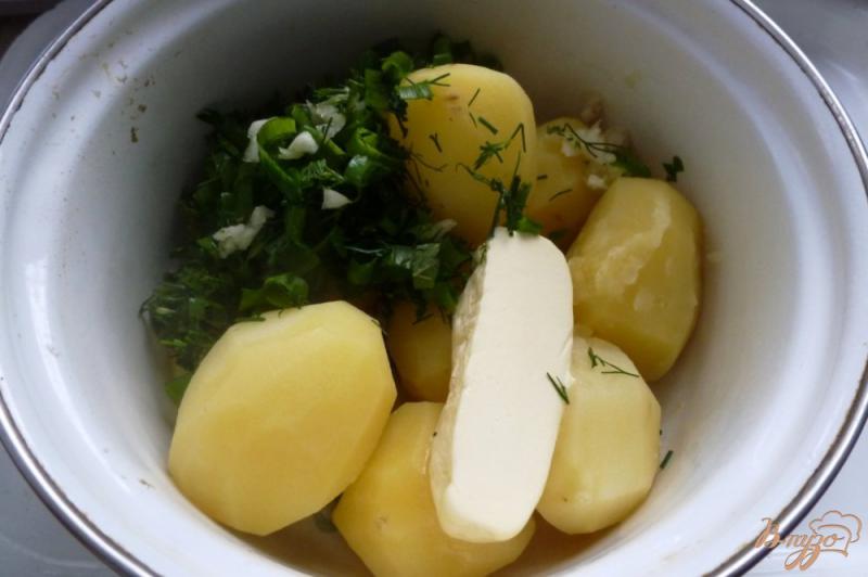 Фото приготовление рецепта: Лисички в сливках с отварным картофелем шаг №3
