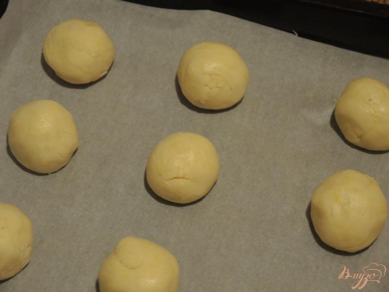 Фото приготовление рецепта: Лёгкие лимонные печенья шаг №7