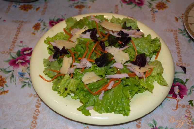Фото приготовление рецепта: Салат для легкого ужина шаг №4