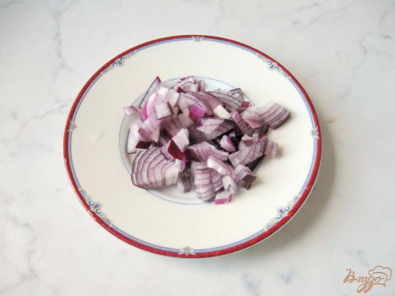 Фото приготовление рецепта: Салат из баклажанов с сельдереем шаг №2