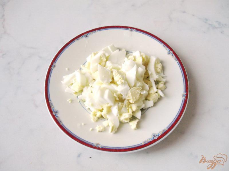 Фото приготовление рецепта: Салат из баклажанов с сельдереем шаг №8