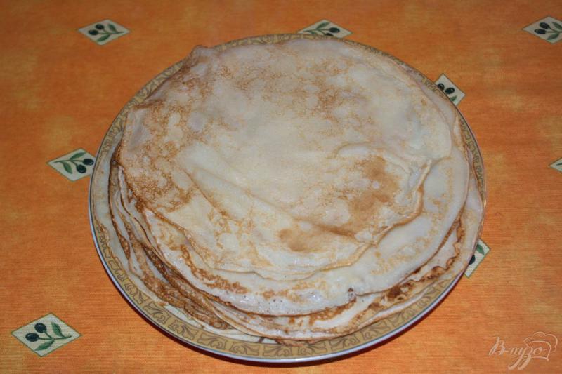 Фото приготовление рецепта: Закуска из блинов с селедкой шаг №2