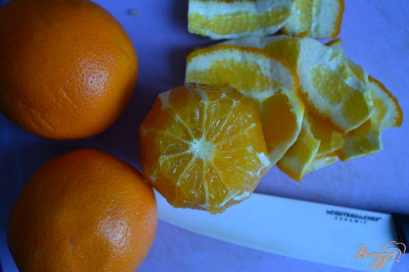 Фото приготовление рецепта: Апельсиново-банановый джем шаг №1