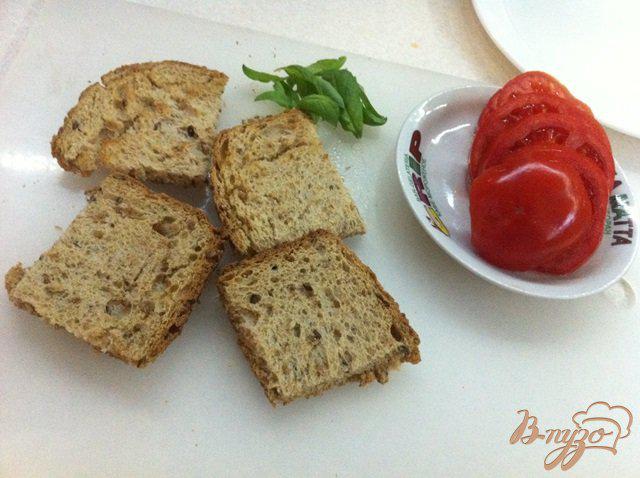 Фото приготовление рецепта: Закуска с сырным салатом шаг №4