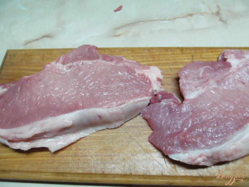 Фото приготовление рецепта: Свиной стейк в соусе терияки шаг №1