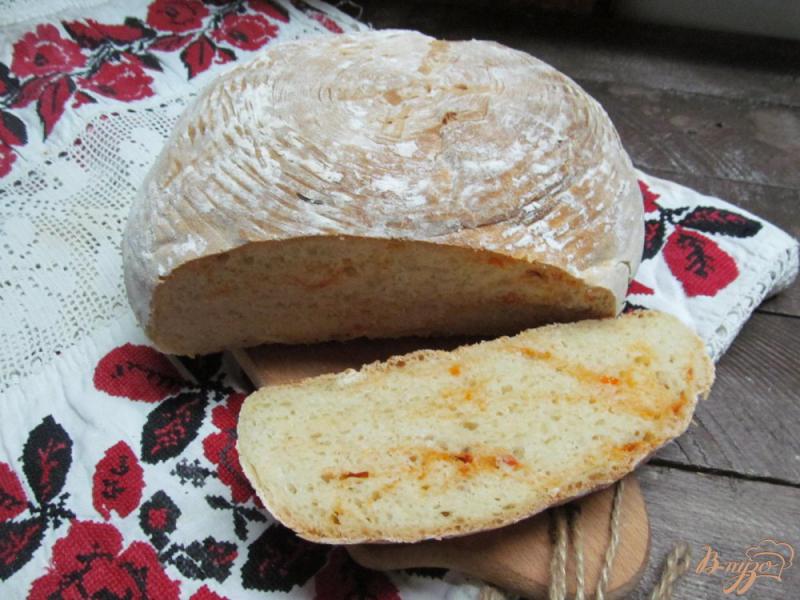 Фото приготовление рецепта: Хлеб с вялеными помидорами шаг №12