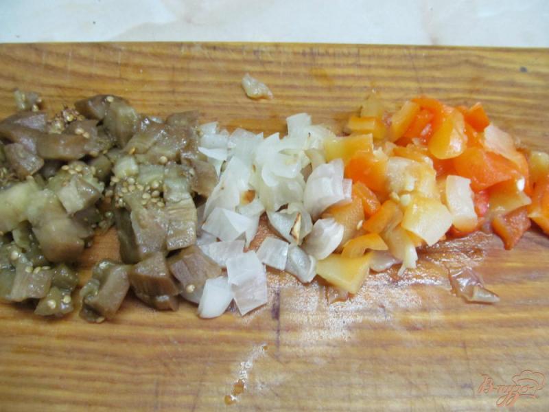 Фото приготовление рецепта: Суп из баранины с фасолью и запеченными овощами шаг №4