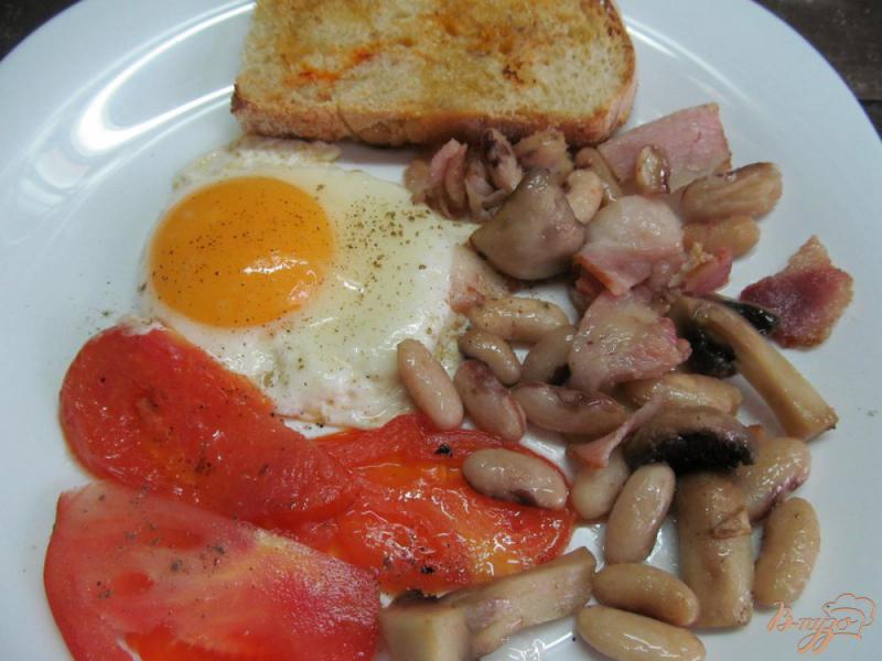 Фото приготовление рецепта: Английский завтрак шаг №5