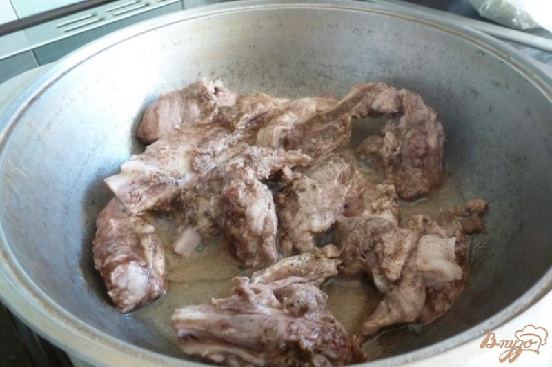 Фото приготовление рецепта: Овощное рагу со свиными ребрами шаг №1