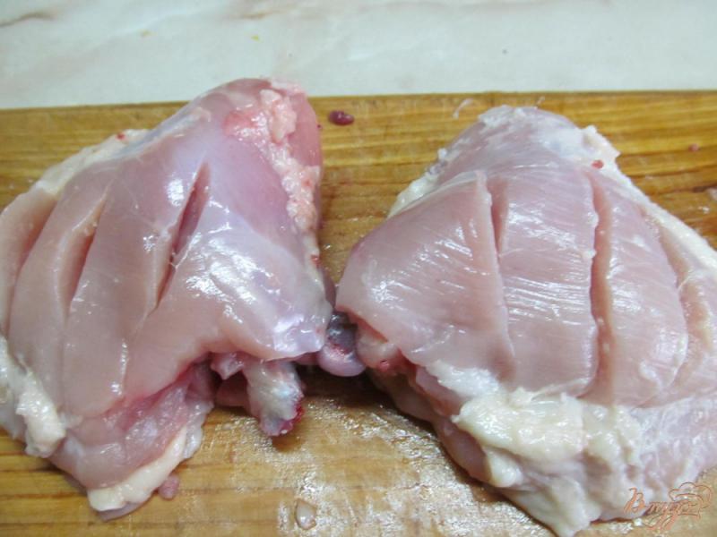 Фото приготовление рецепта: Курица в соевой глазури шаг №1