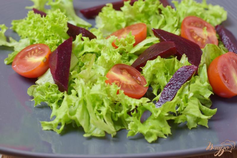 Фото приготовление рецепта: Салат  овощной по- критски шаг №3