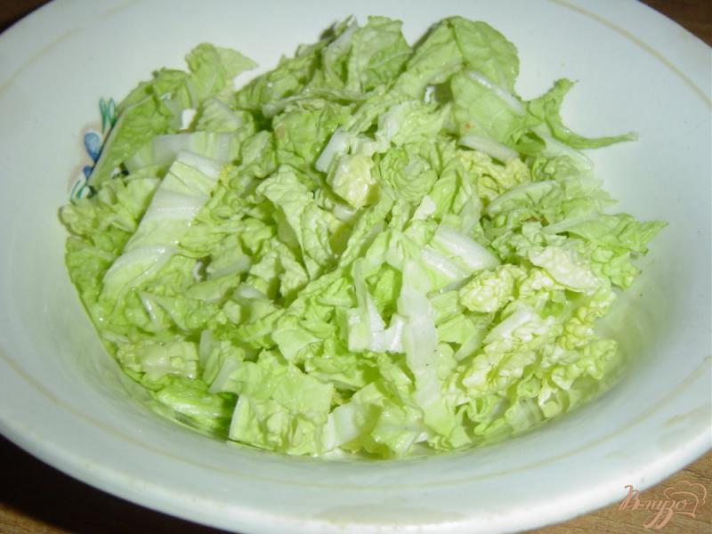 Фото приготовление рецепта: Салат «яблочно-овощная нежность» шаг №1