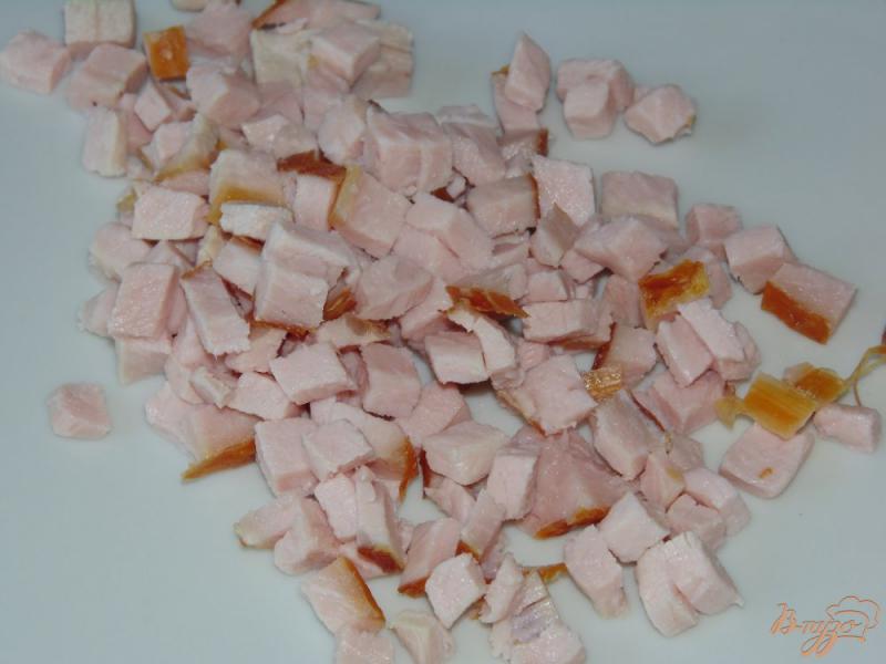 Фото приготовление рецепта: Подушечки со свиным балыком шаг №3