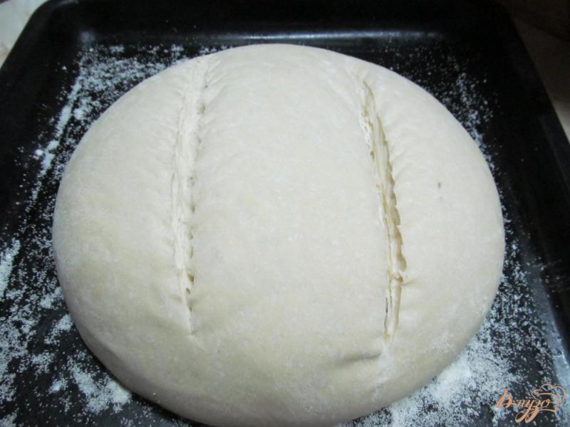 Фото приготовление рецепта: Белый хлеб шаг №11