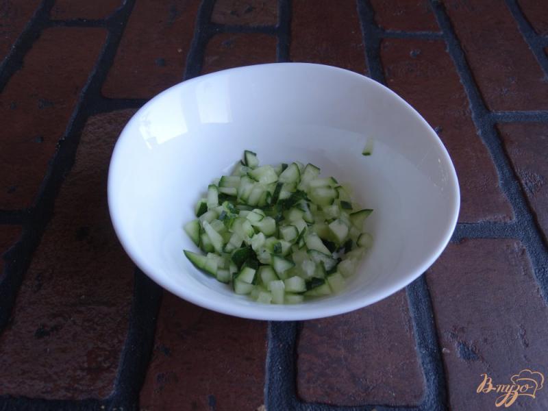 Фото приготовление рецепта: Рыбный салат на хлебцах шаг №1