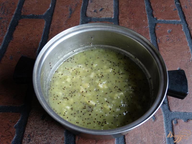 Фото приготовление рецепта: Желе из киви на агар-агаре шаг №6