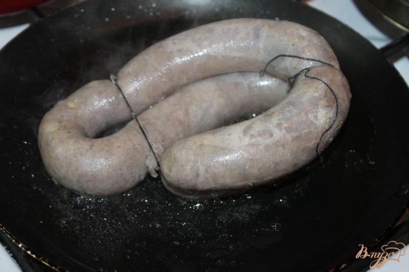 Фото приготовление рецепта: Свиная домашняя колбаса шаг №5