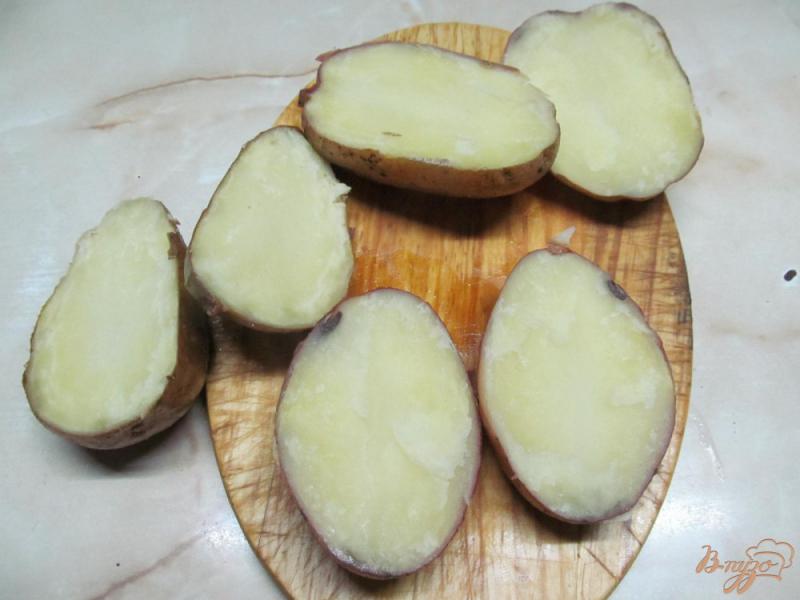 Фото приготовление рецепта: Картофель запеченный дважды шаг №1